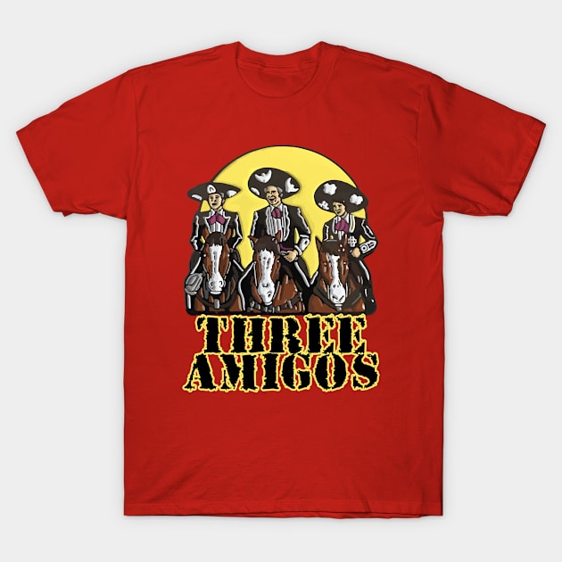 Three Amigos T-Shirt by BeeFest